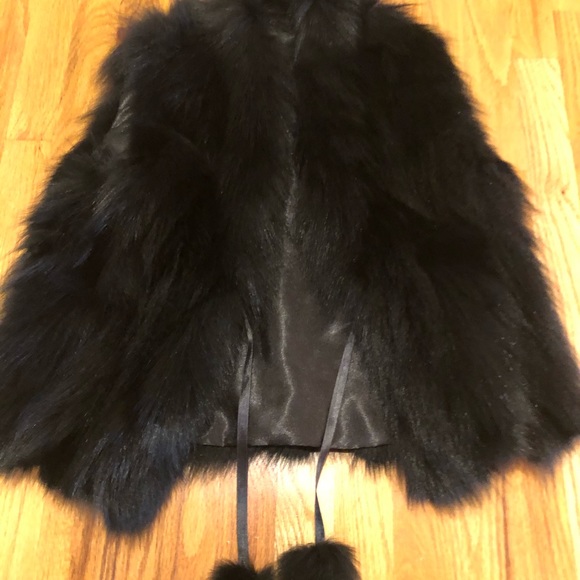 Real Black Fur Vest - Picture 8 of 13